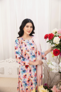 3 Piece Un-Stitched By lawn Fabrics, Attractive & Elegant Digital Printed & Embroidered Collections.