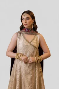 AJHJ-24 EMBROIDERED KHADDI NET 3 PCS