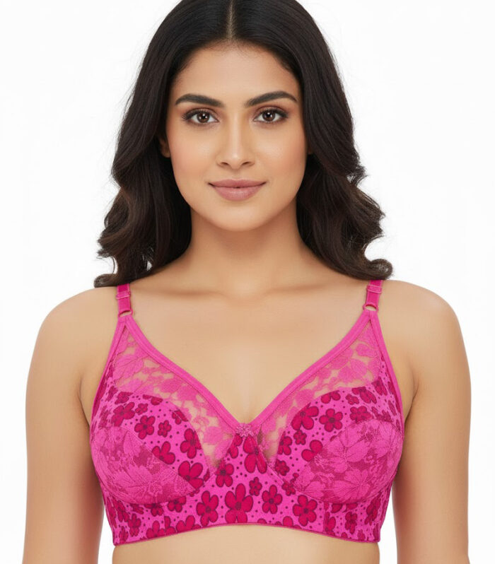 Pack of 2 Madam Bra - N5 - Non Padded Bra - Non Wired Bra