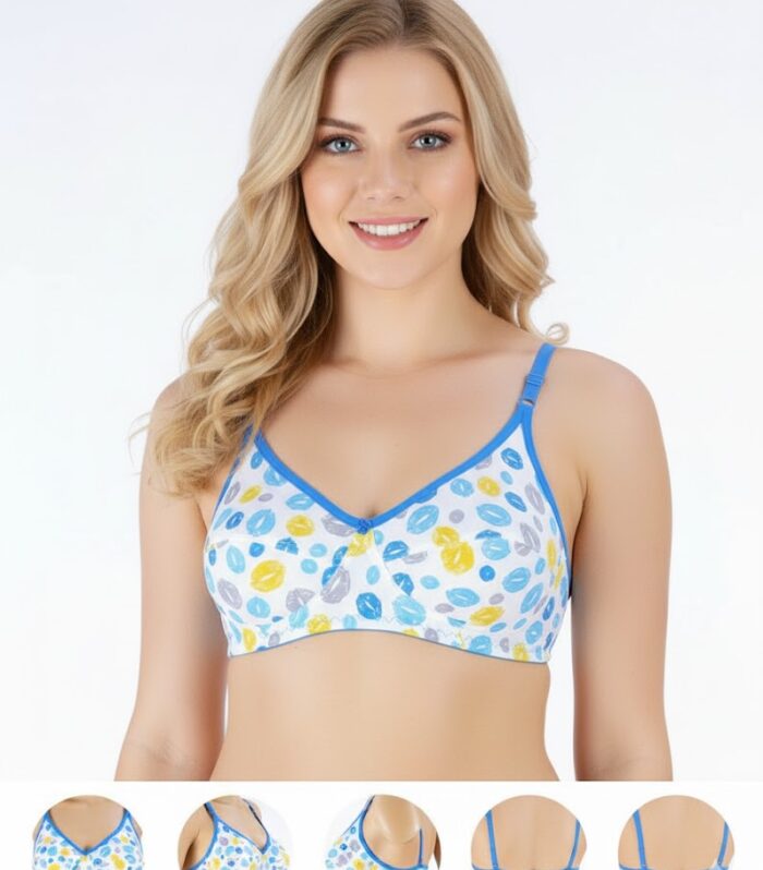 Pack of 2 Madam Bra - S14 - Non Padded Bra - Non Wired Bra