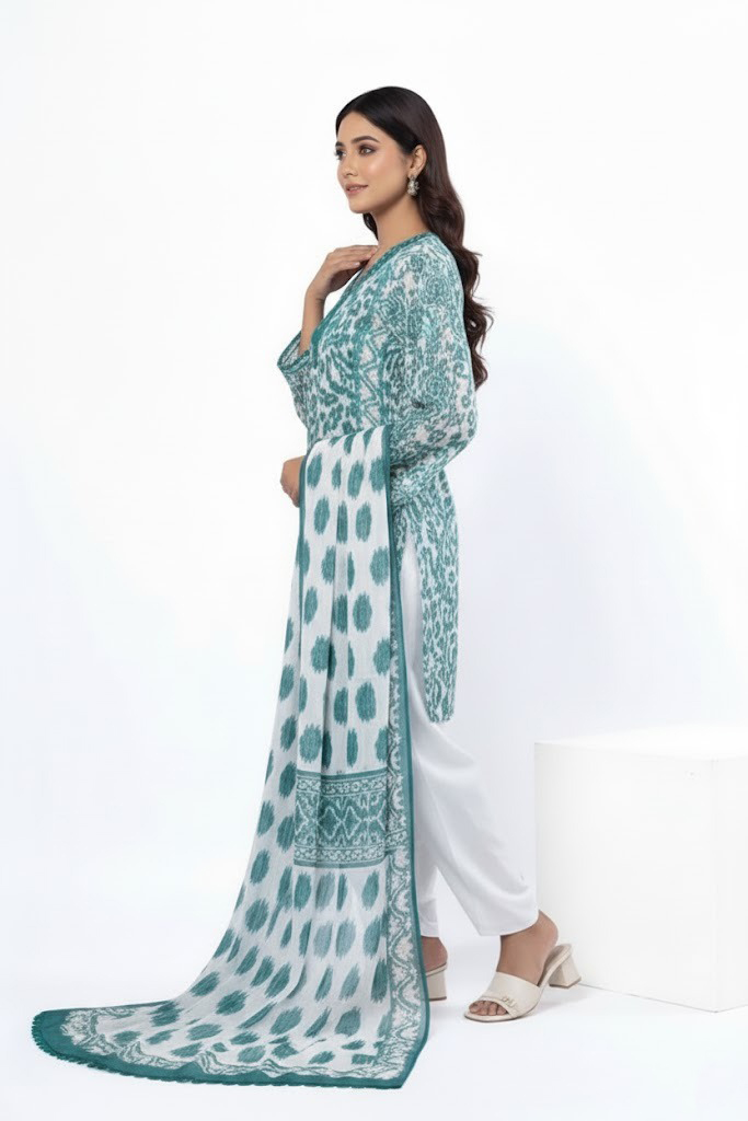 Embroidered Cambric Tailored 3 Piece 2 (2)